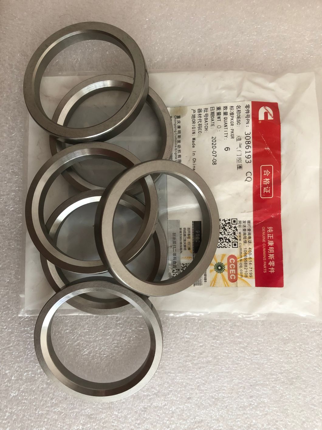 3086193-Valve-Insert-Ccec-Spare-Part-for-Diesel-Engine 3086193-Valve-Insert-Ccec-Spare-Part-for-Diesel-Engine