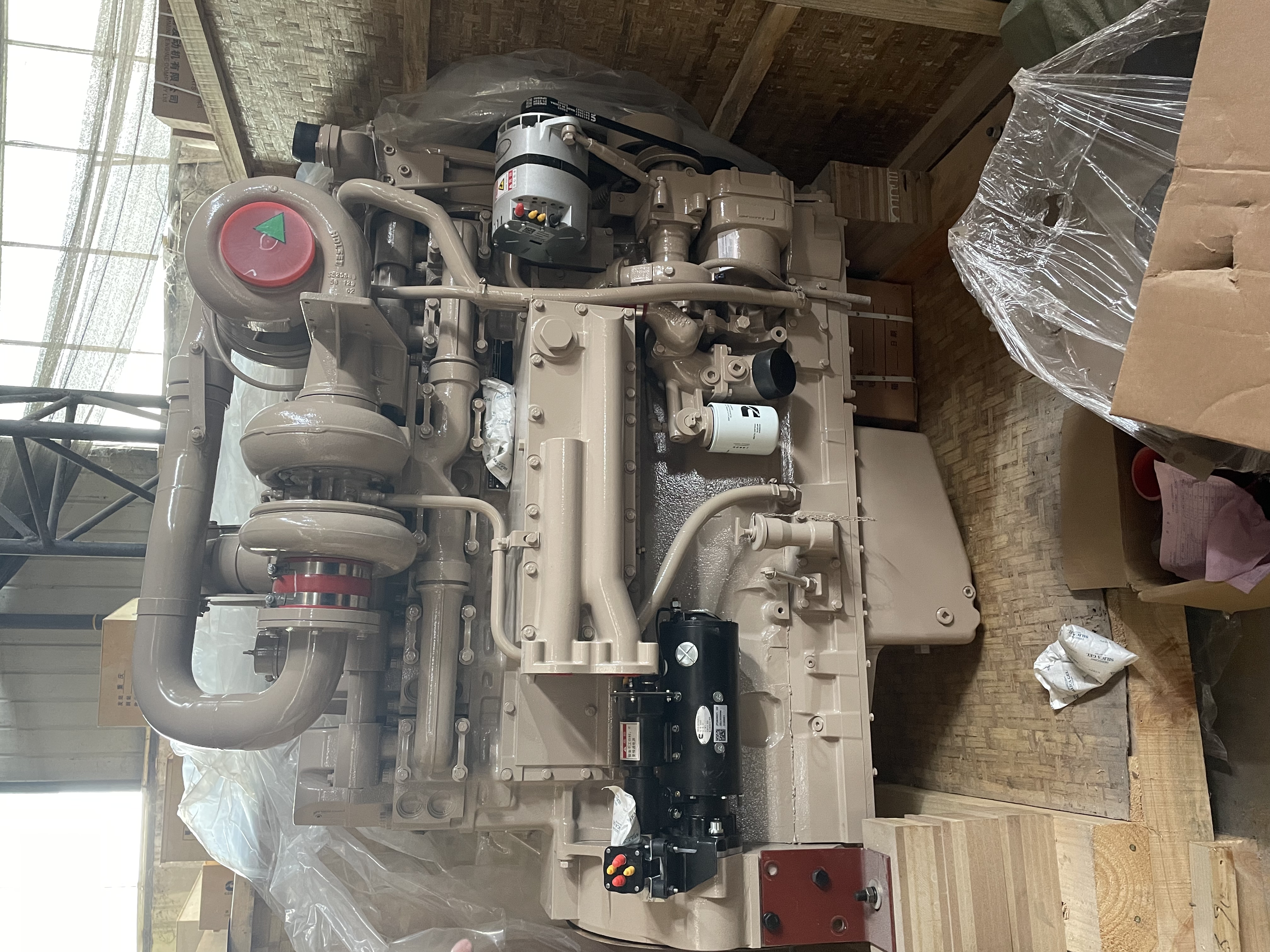 KTTA19-C525 KTA19-C525 Diesel Engine Assembly for Cummins for Belaz Mining Truck 