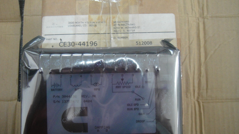 Governor Control 3044196