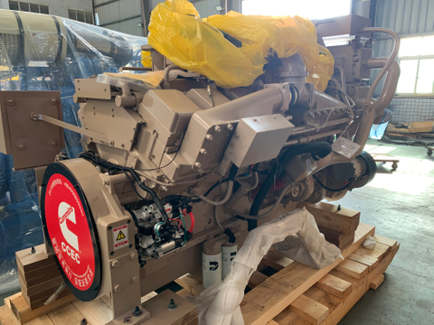 Genuine Cummins Marine Diesel Engine CCEC K38-M 895KW 1800RPM